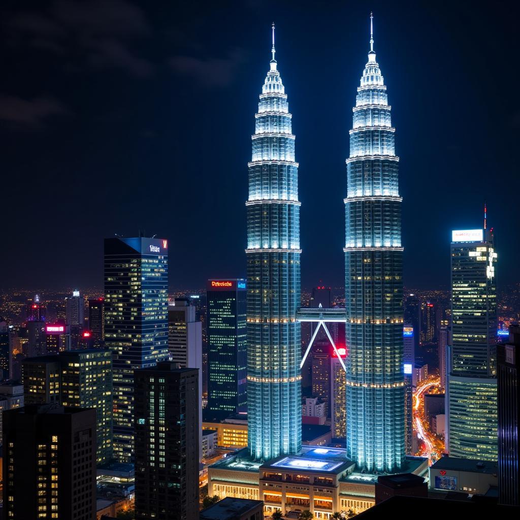 Petronas Twin Towers Kuala Lumpur Malaysia