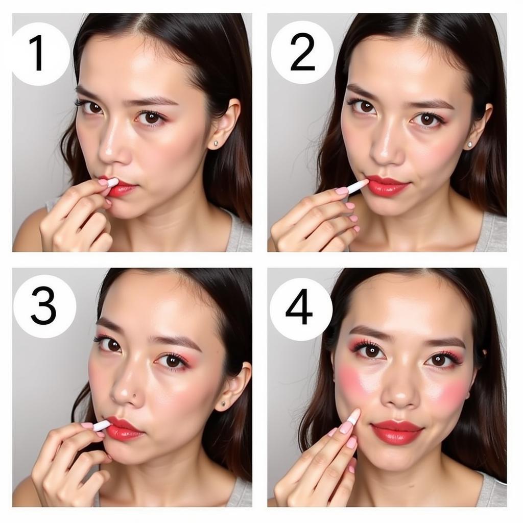 Mana Lip and Cheek Tint Application Tutorial