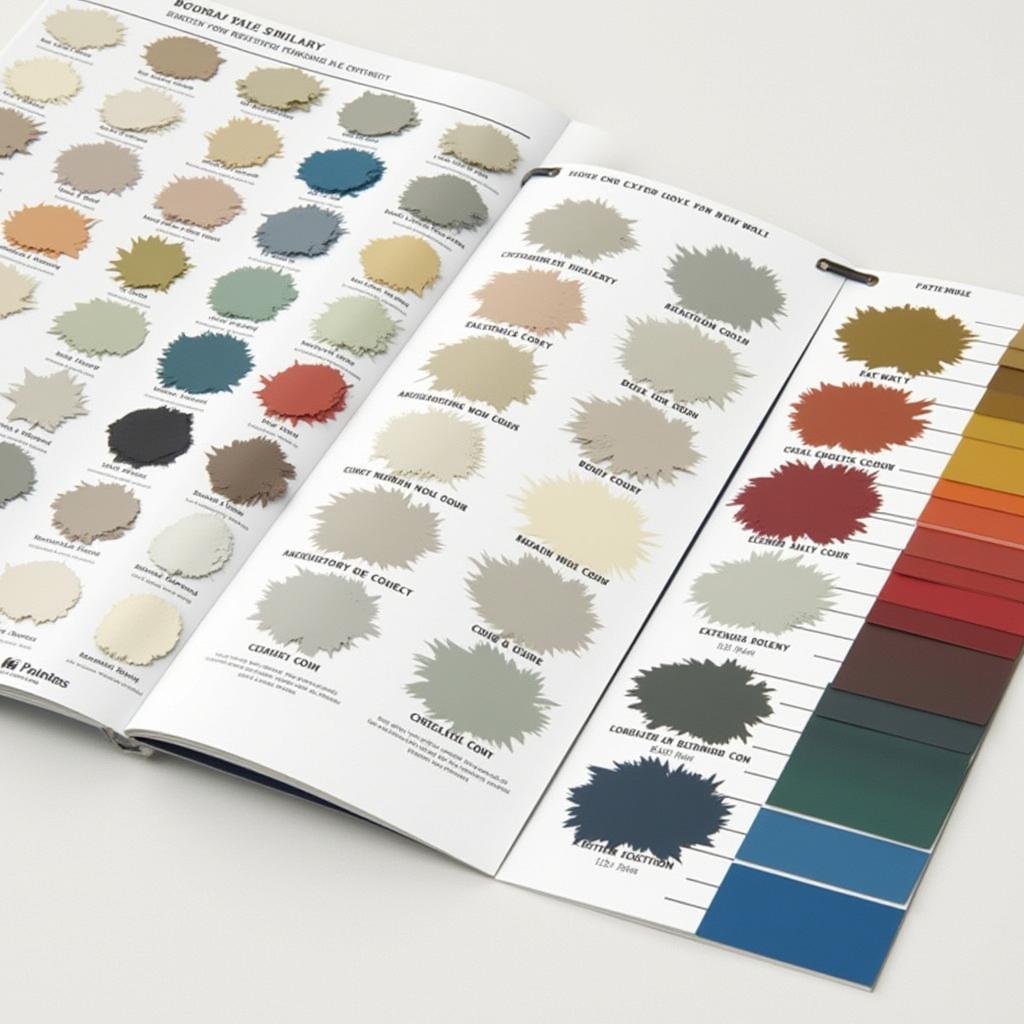 Master Paints Exterior Emulsion Shade Card