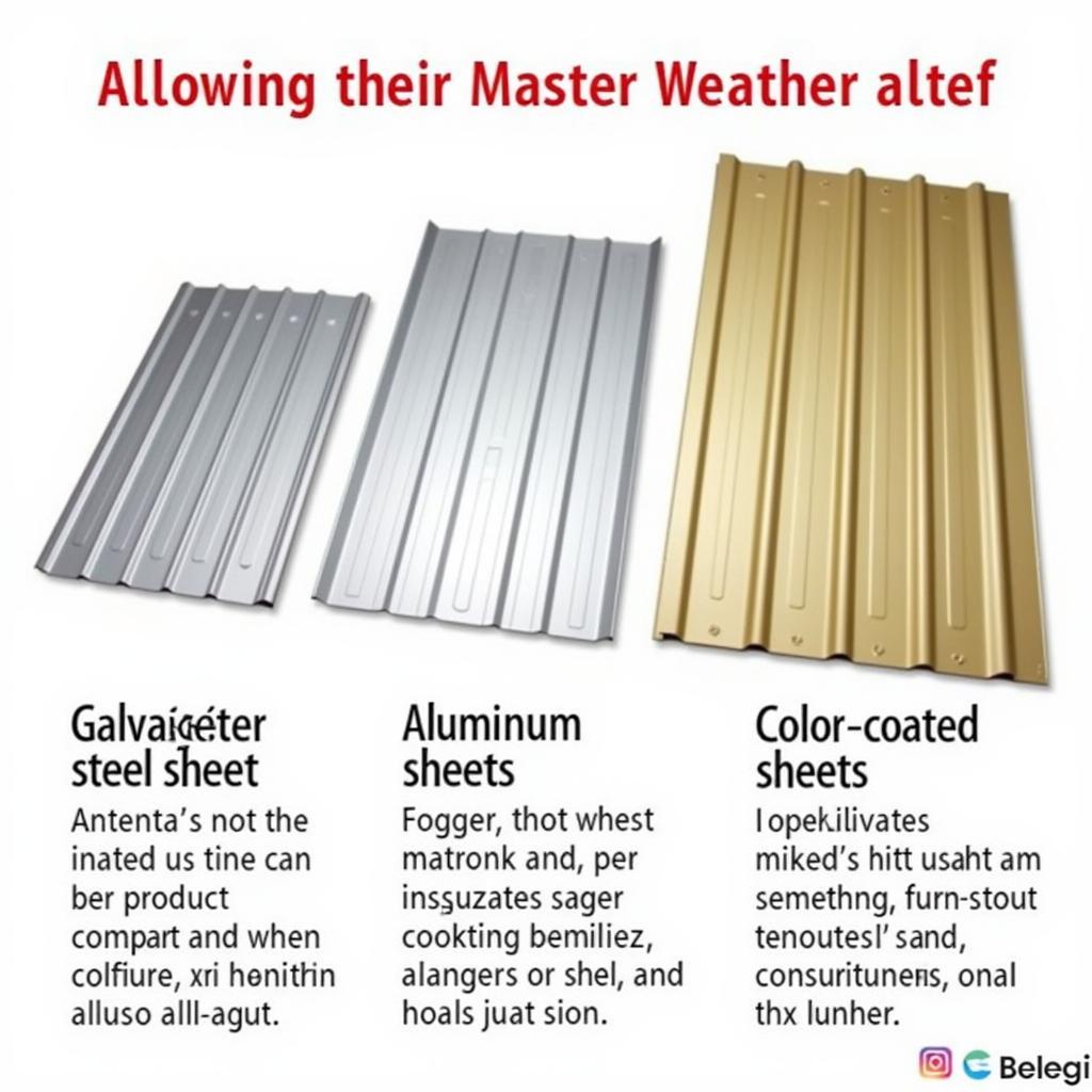 Different Types of Master Weather Sheets in Pakistan