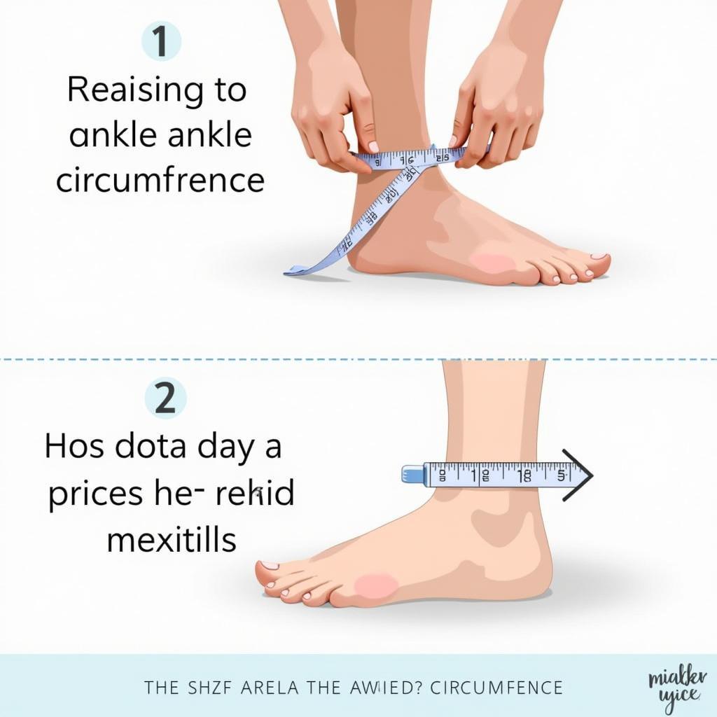 Measuring Ankle for Brace Size in Pakistan