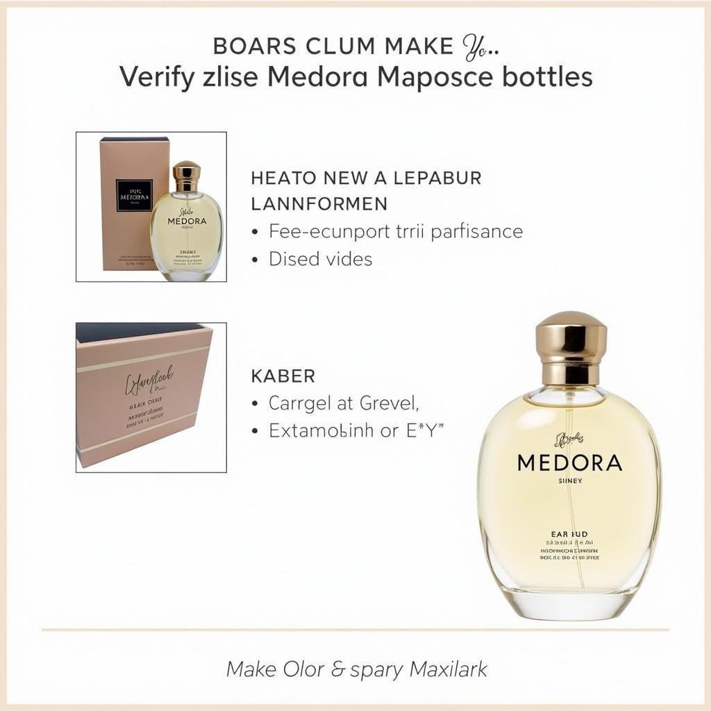 How to Check Medora Perfume Authenticity