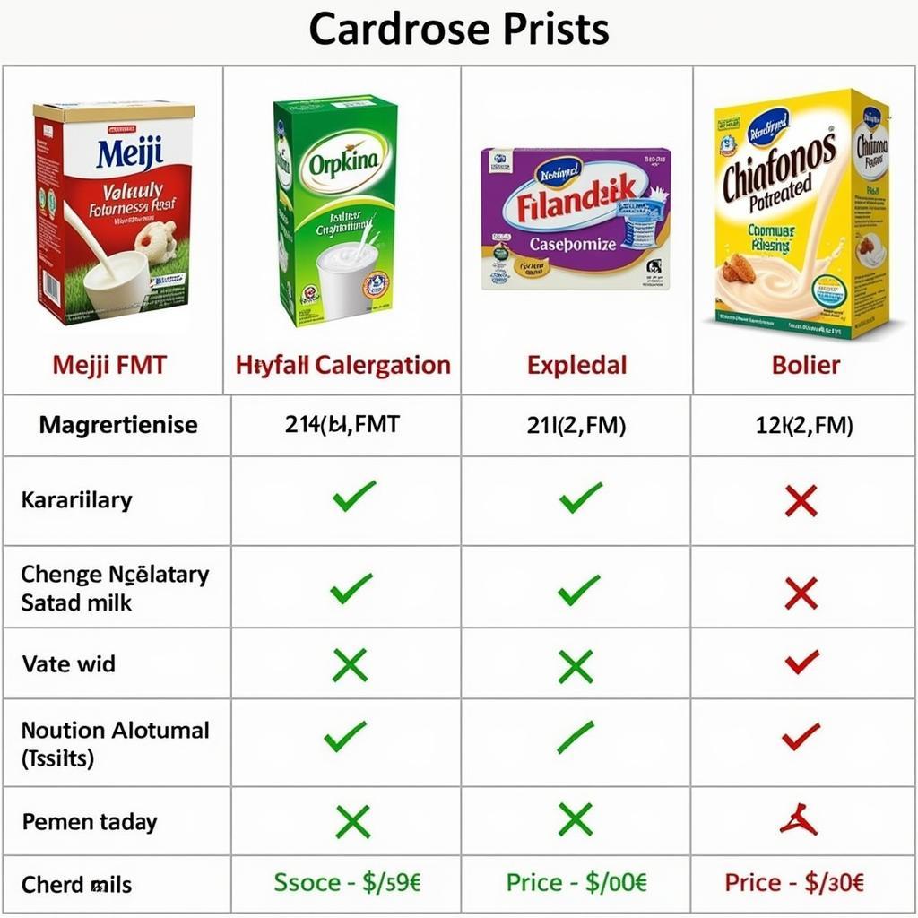 Comparing Meiji FMT with Other Formula Milk Brands