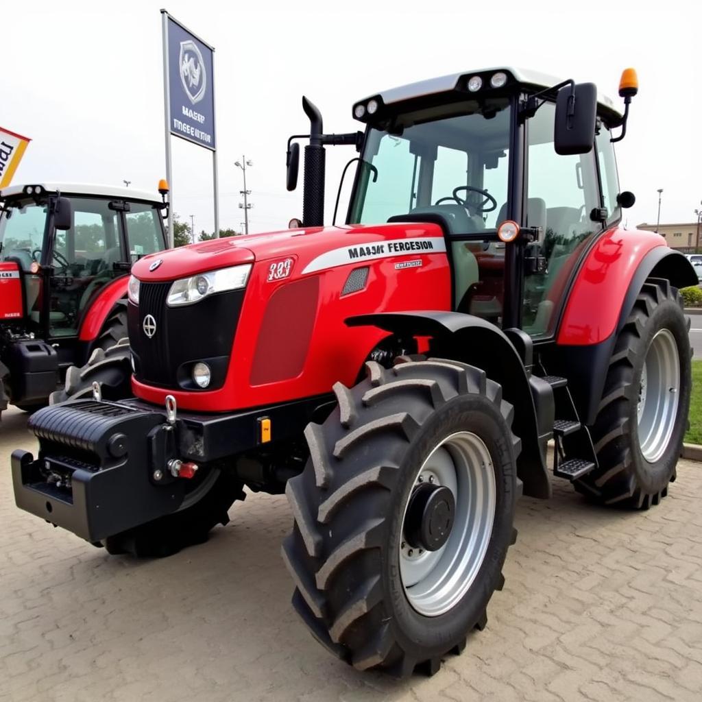 MF 385 Tractor at a Dealership in Pakistan