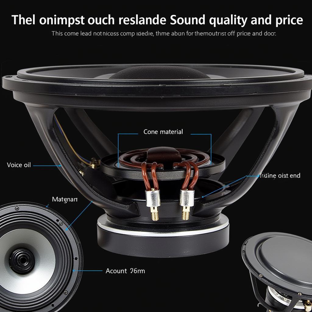 Mid-Range China Woofer Speaker Features