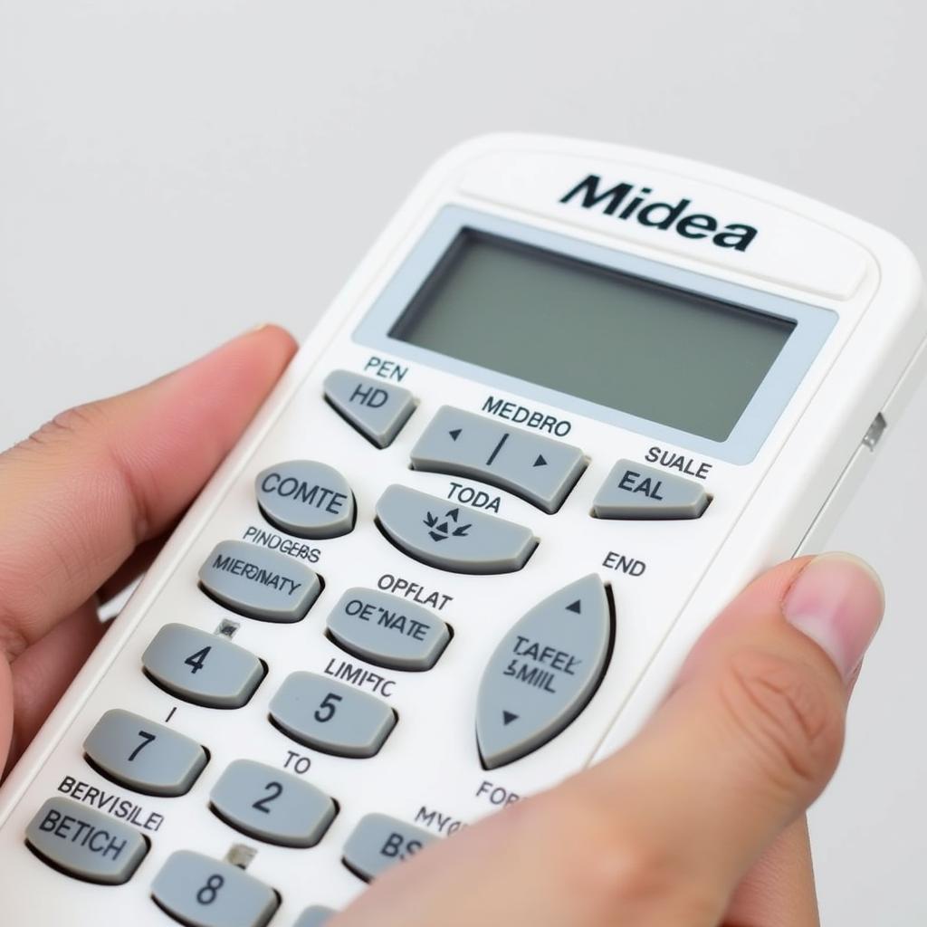 Midea AC Remote Control Pakistan