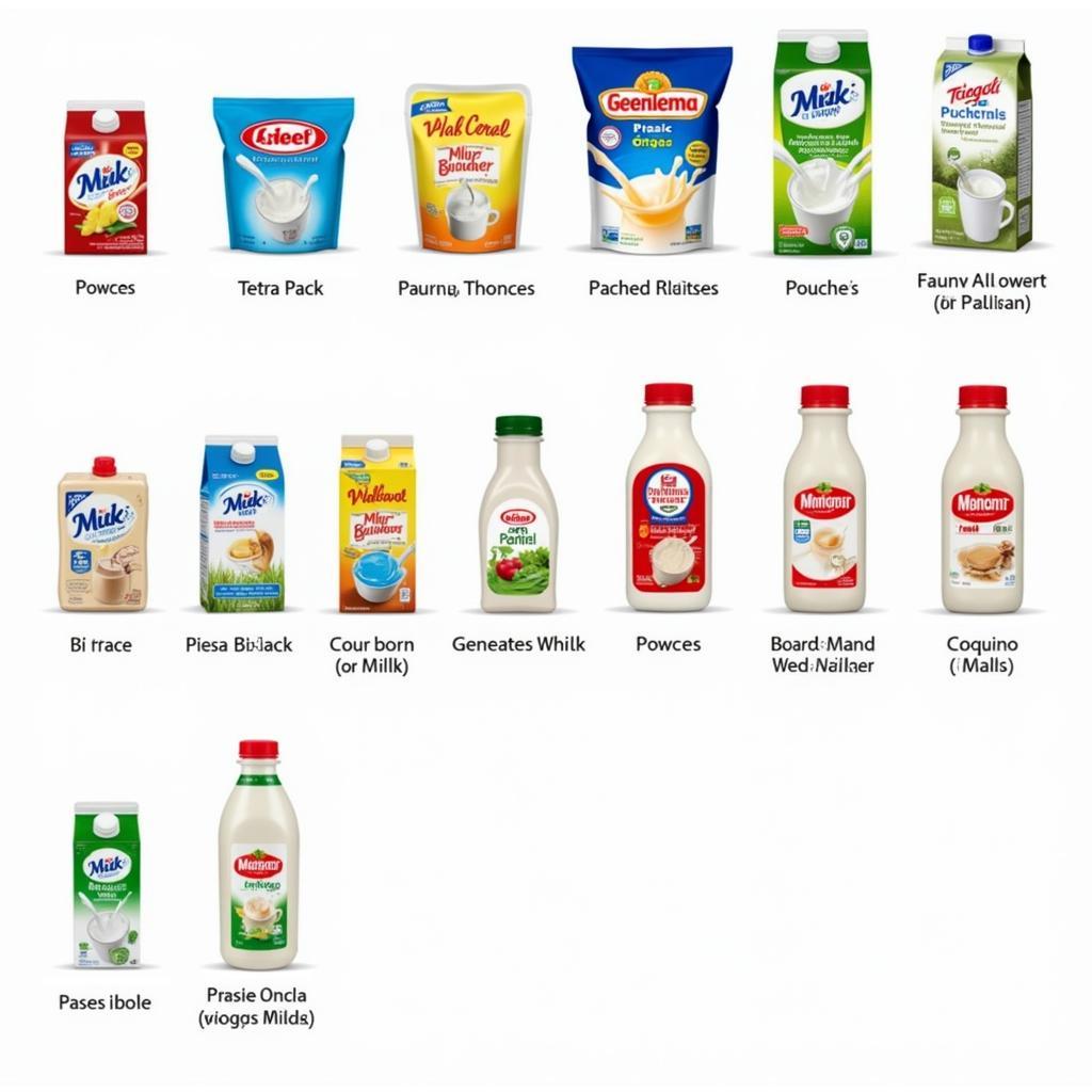 Milk Packaging Options in Pakistan