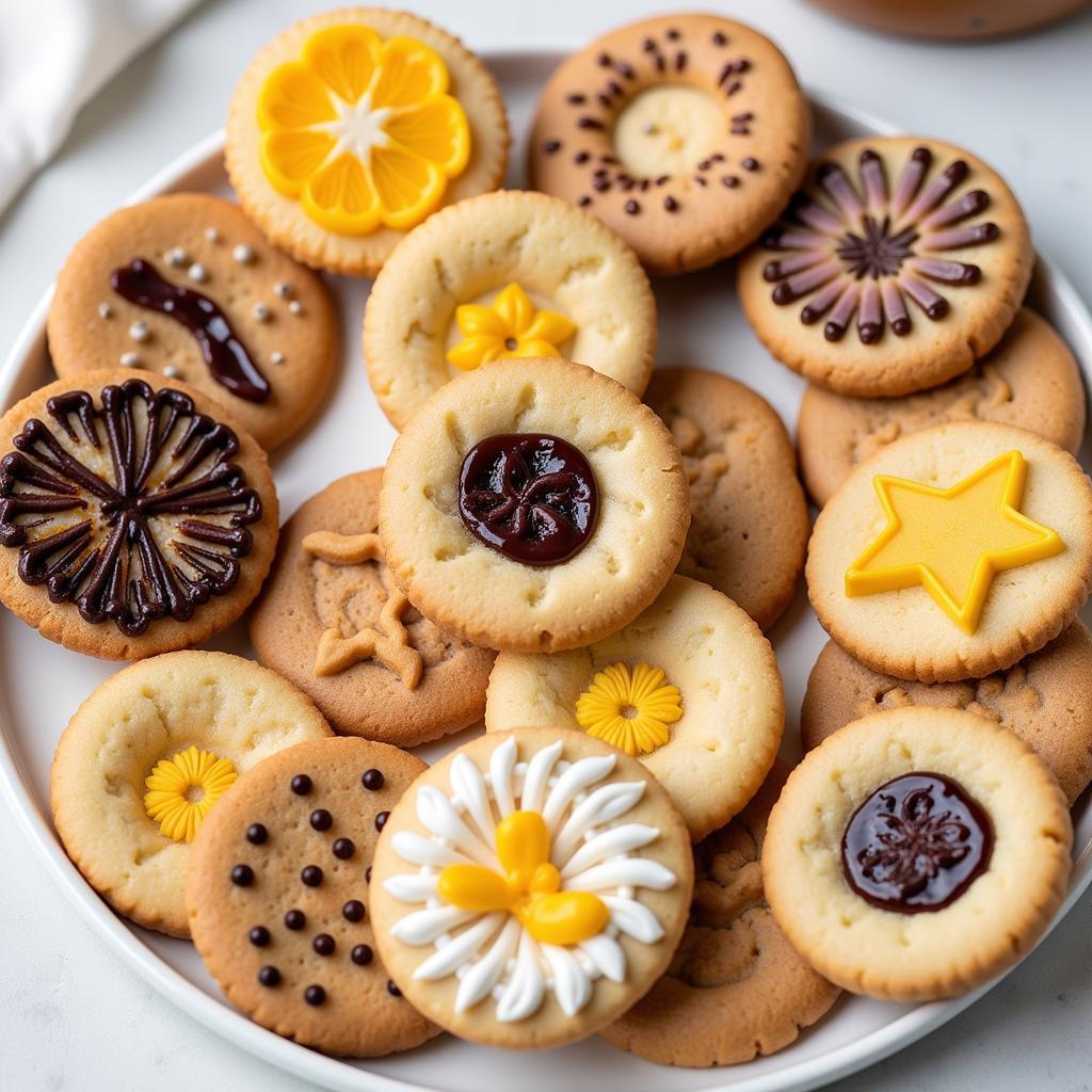 Modern Pakistani Butter Cookies with Innovative Designs