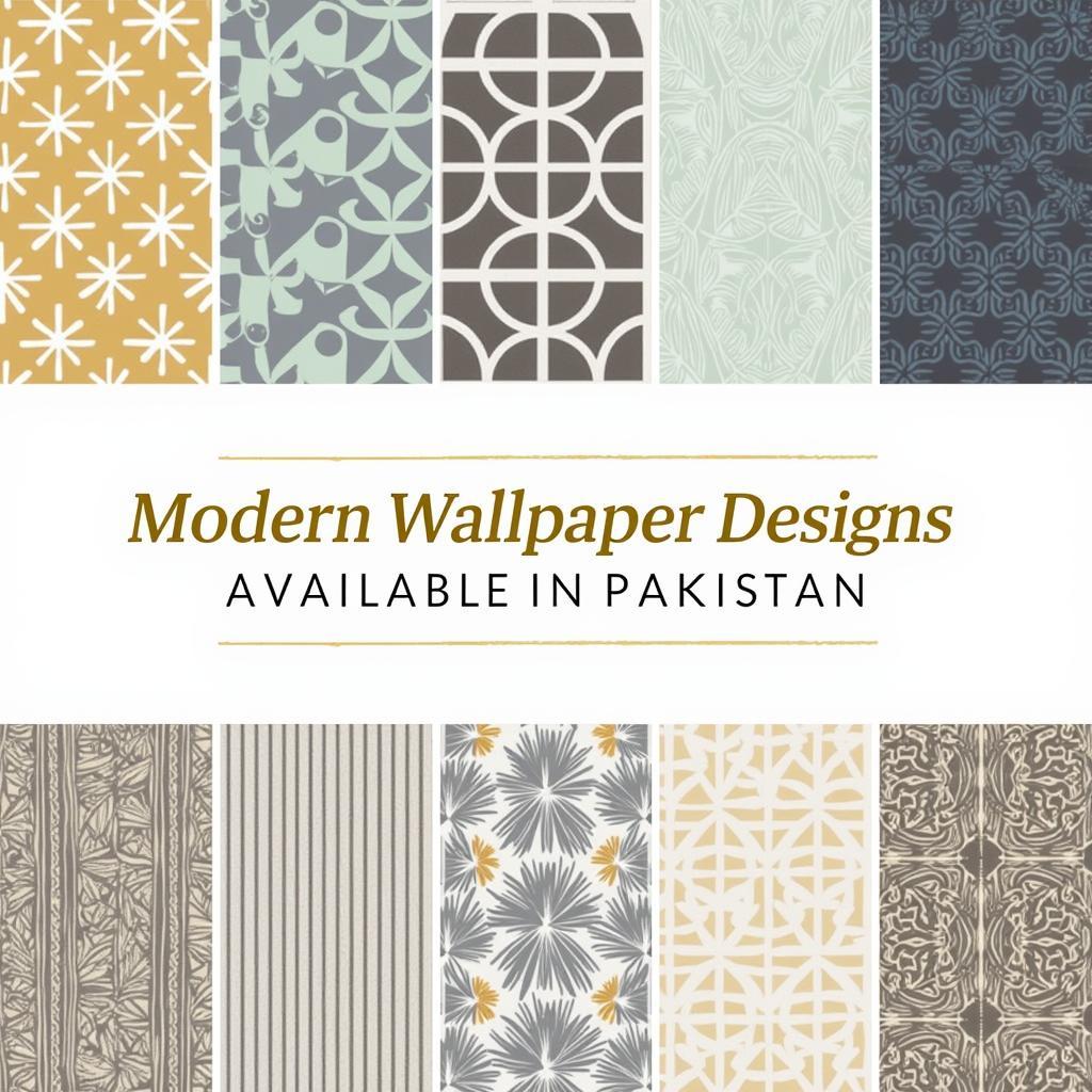 Modern Wallpaper Designs in Pakistan