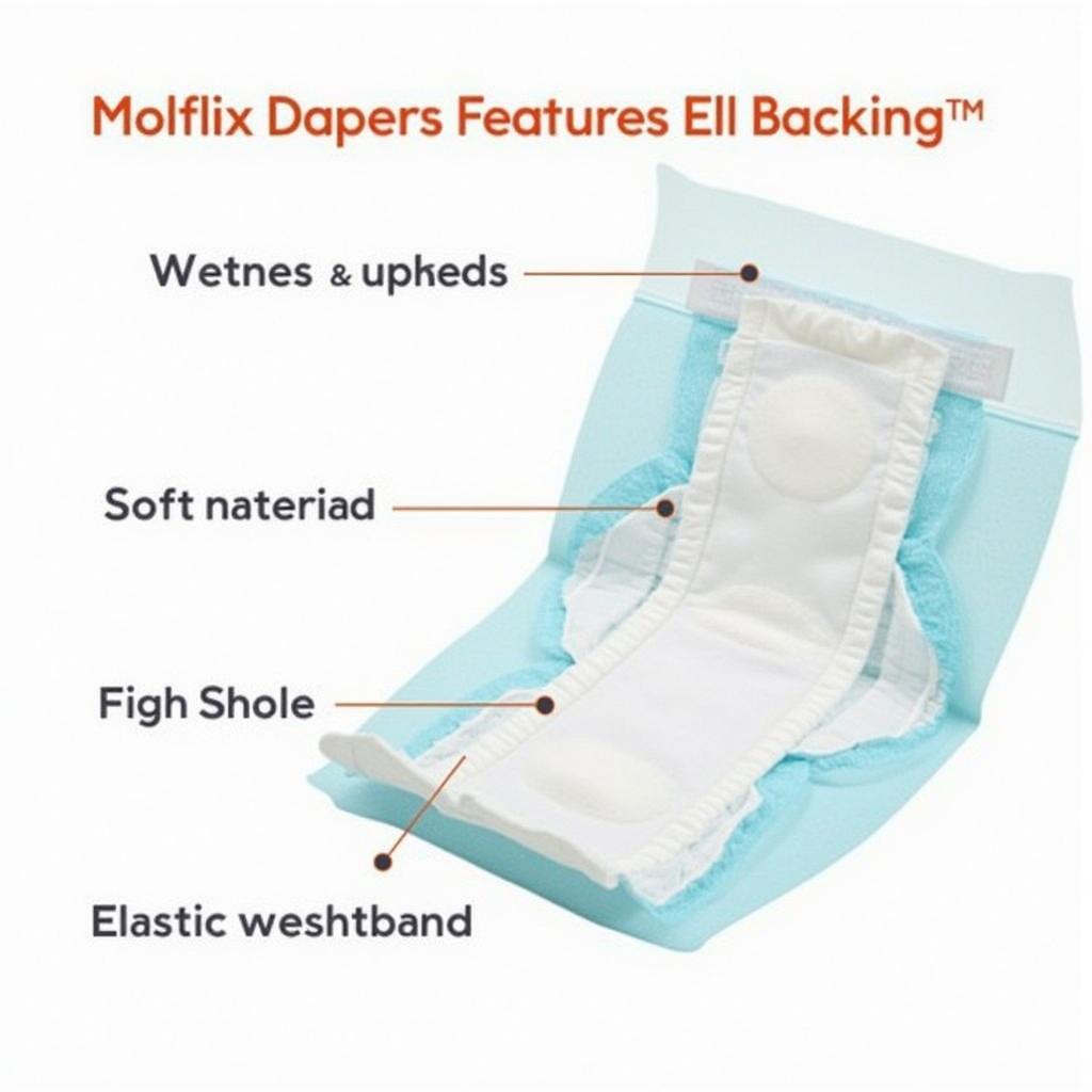 Molfix 0 Size Diaper Features