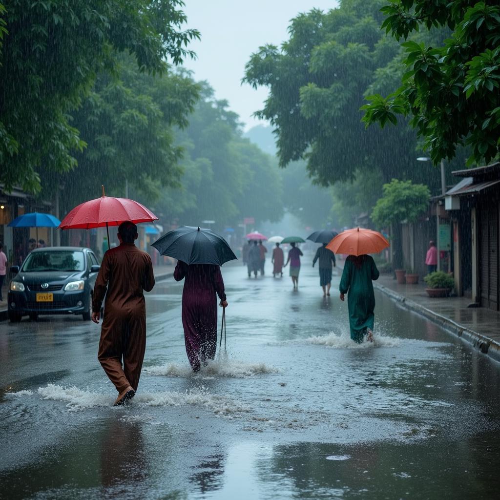 Monsoon Rain Pakistan June