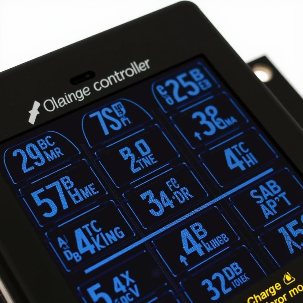 MPPT Charge Controller Features Display