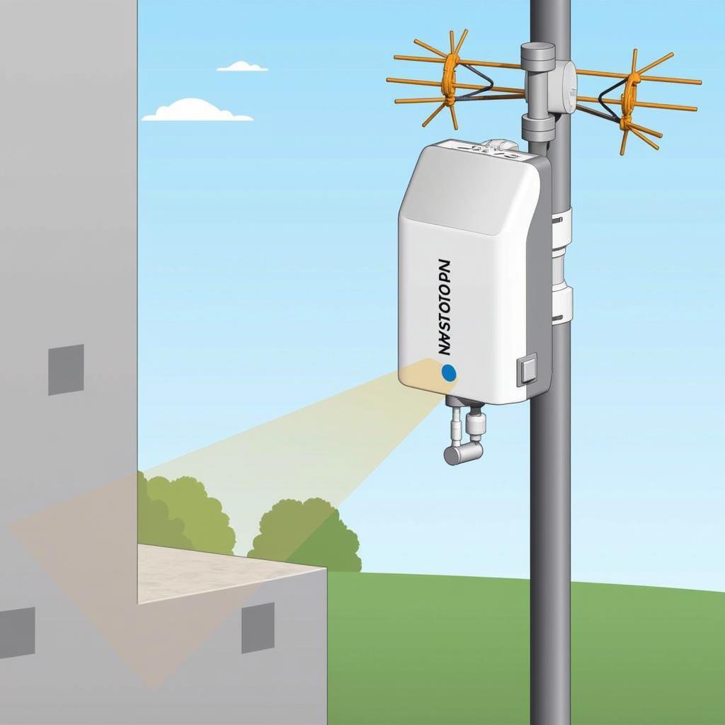 Nanostation M2 Outdoor Installation