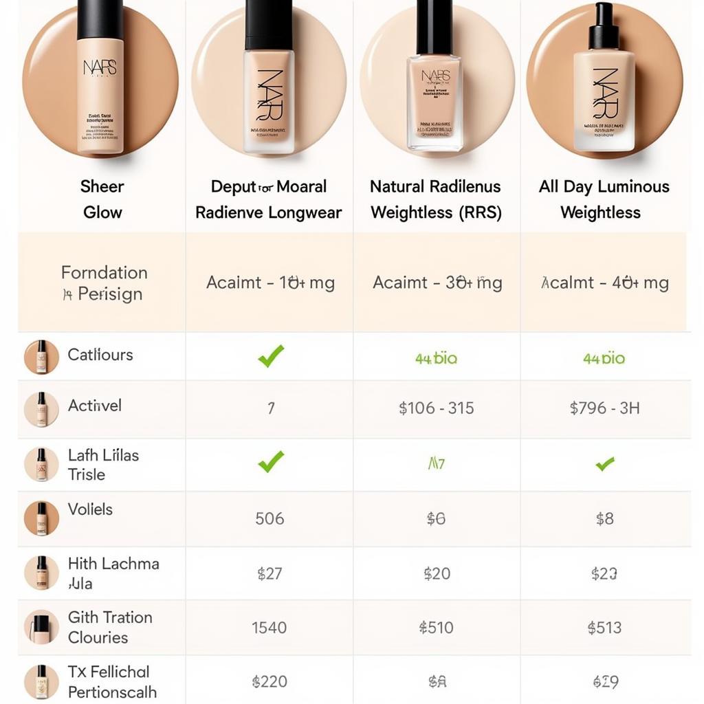 NARS Foundation Price Comparison in Pakistan