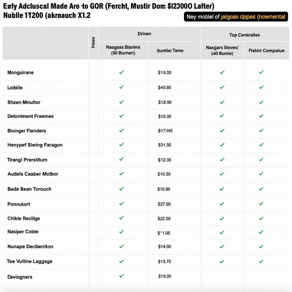 Nasgas Stove Price Comparison in Pakistan