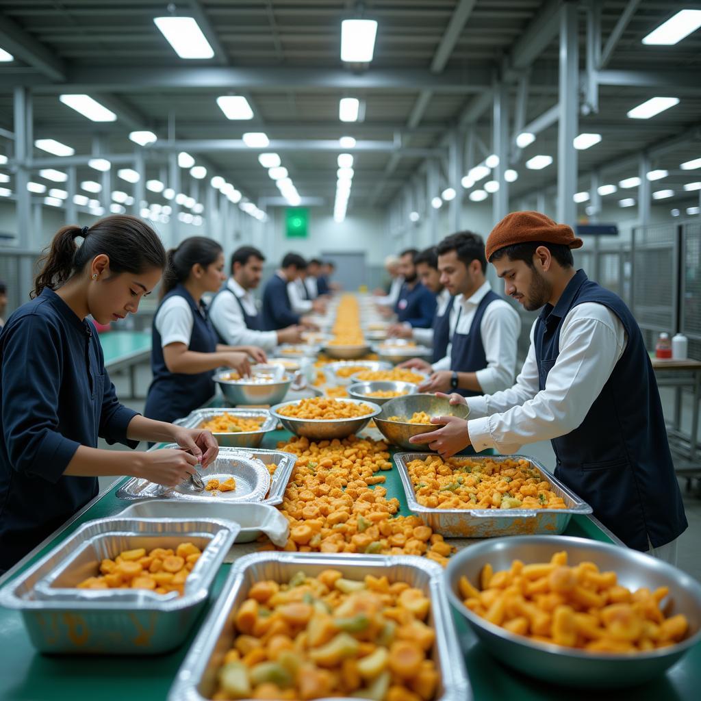 National Food Factory Production Line in Pakistan