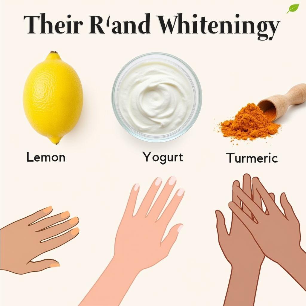 Natural Hand Whitening Remedies in Pakistan