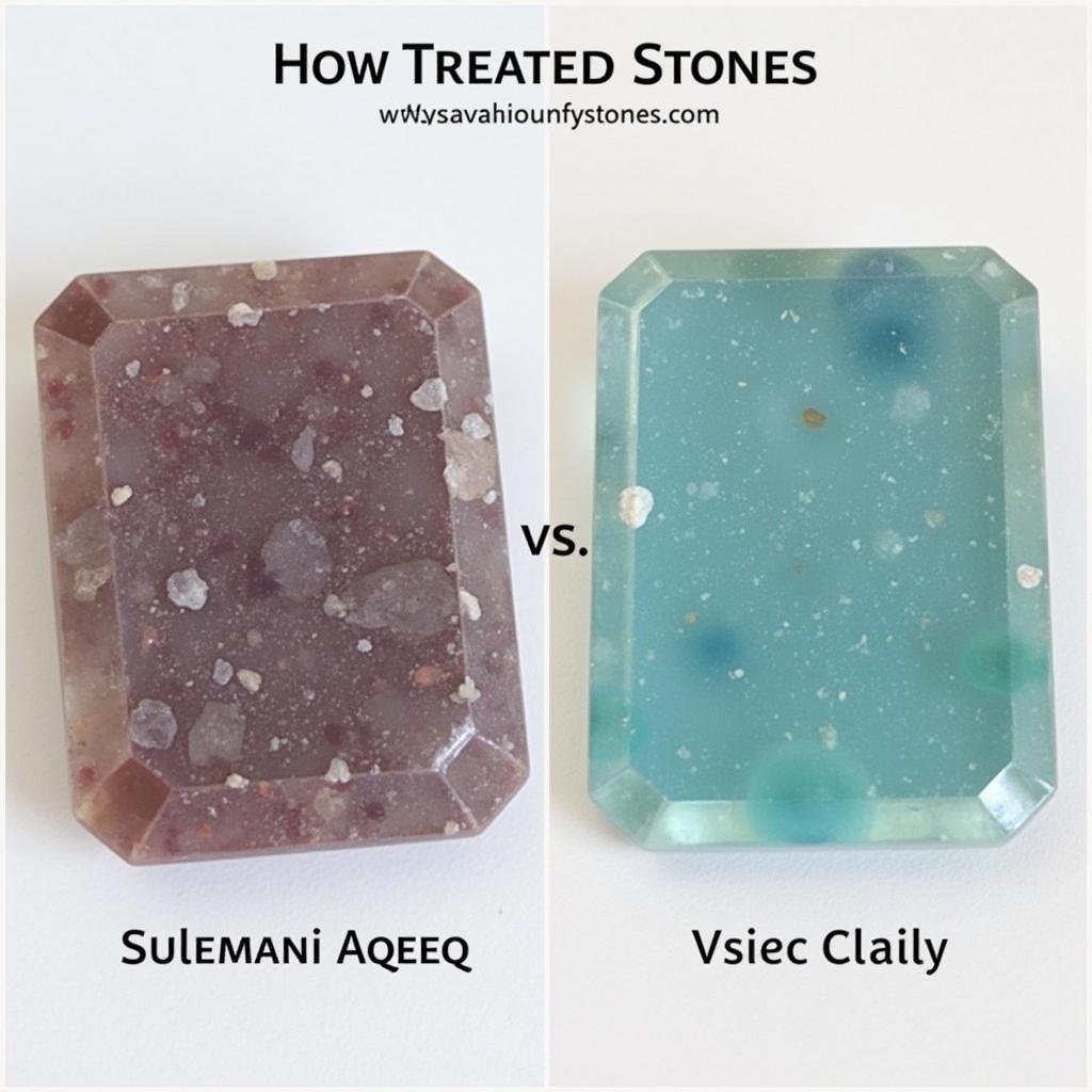 Natural vs. Treated Sulemani Aqeeq