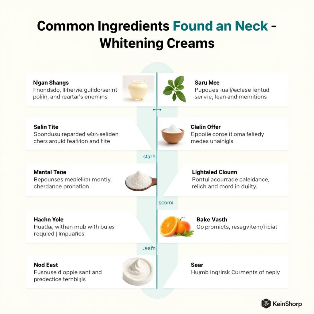 Ingredients in Neck Whitening Cream