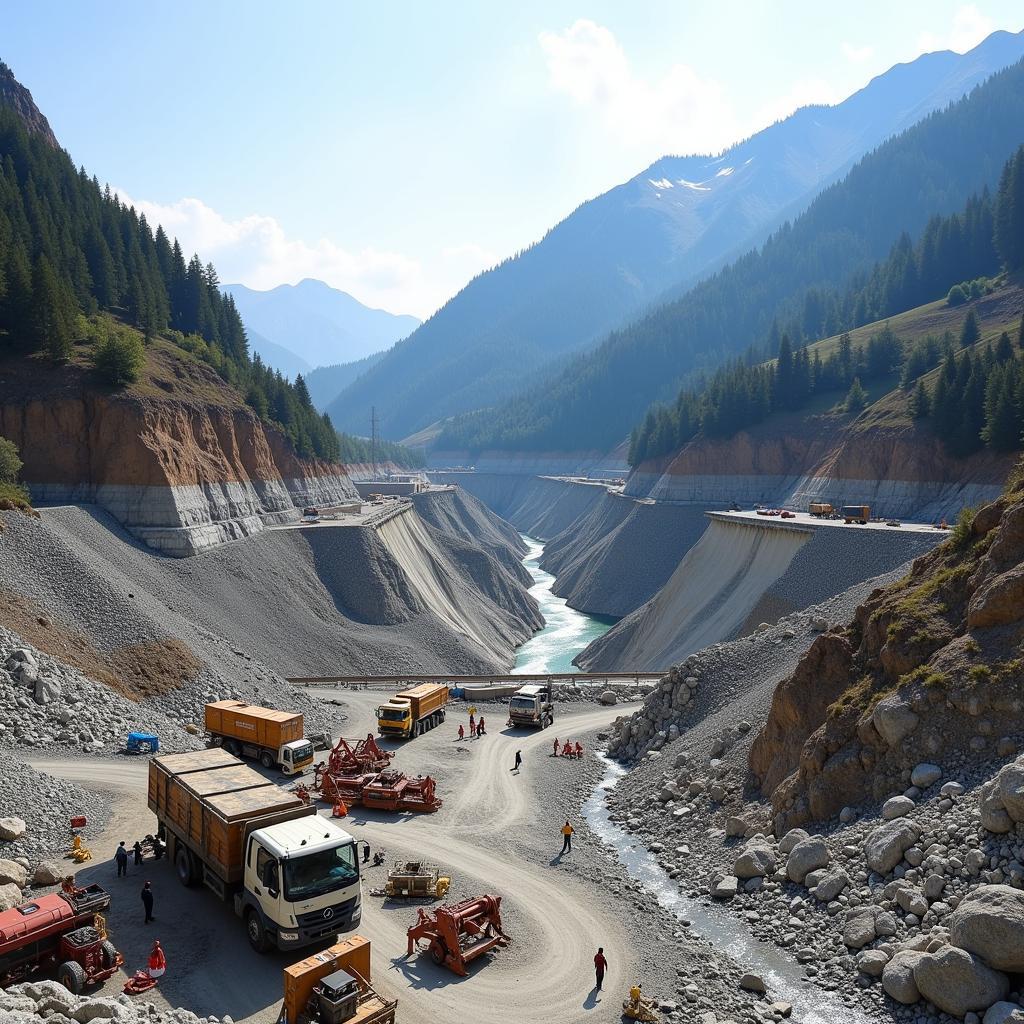 Neelum-Jhelum Hydropower Plant Construction by CGGC