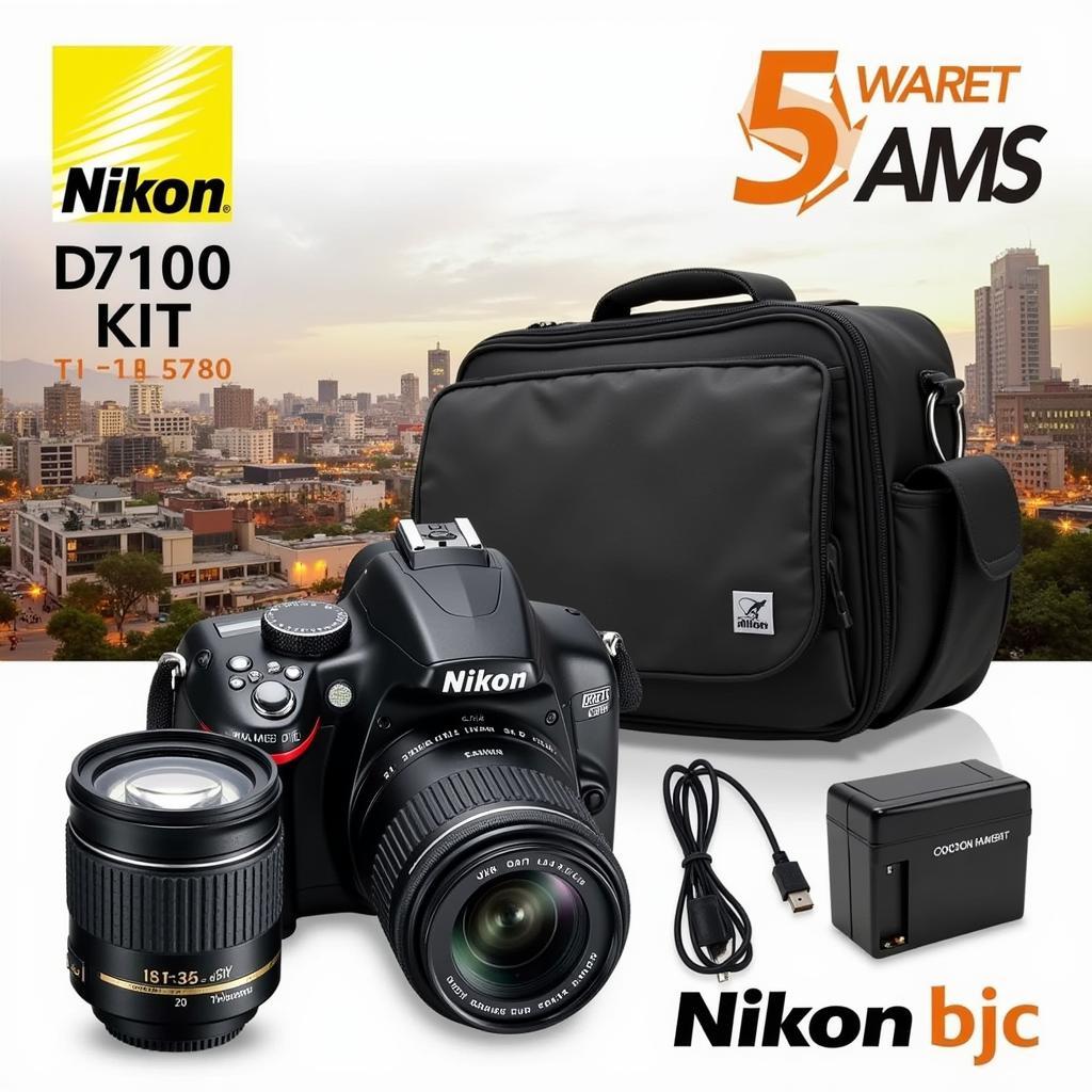 Nikon D7100 Camera Kit with Lens in Pakistan