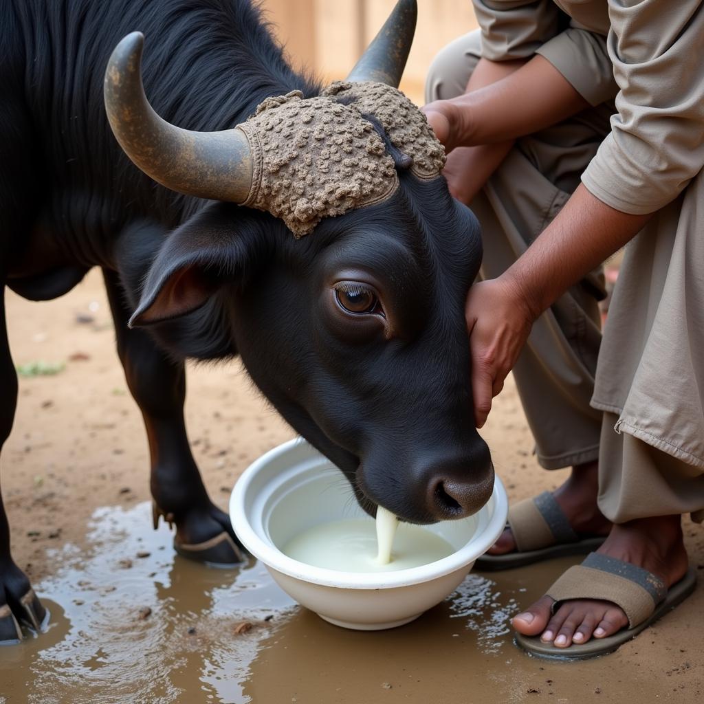 Nili-Ravi Buffalo Milk Production