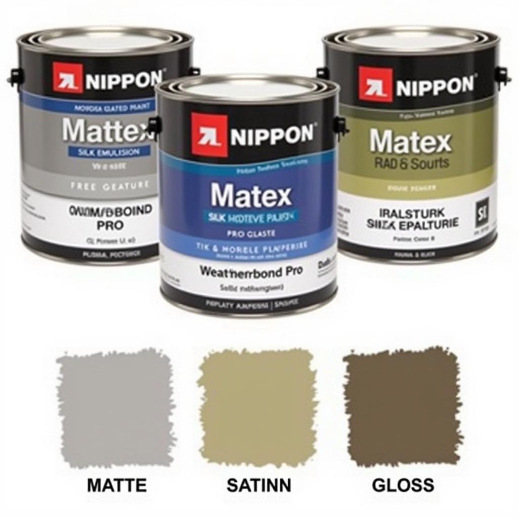 Nippon Paint Types and Finishes in Pakistan