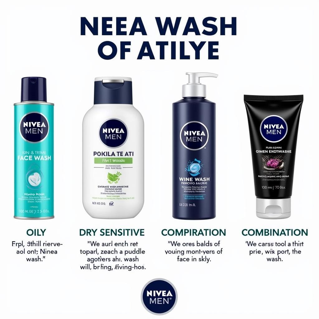 Nivea Men Face Wash for Different Skin Types