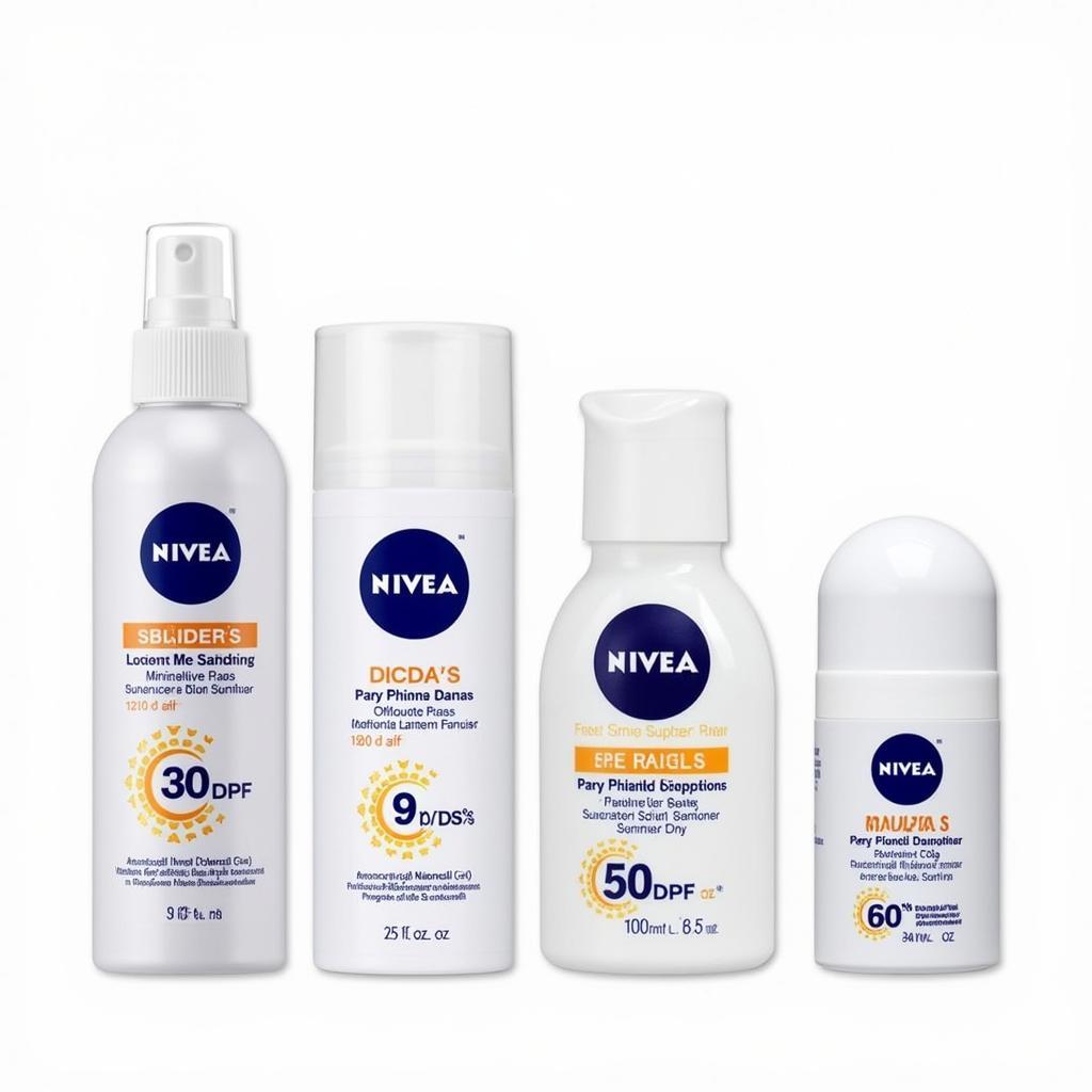 Nivea Sunscreen Variety in Pakistan