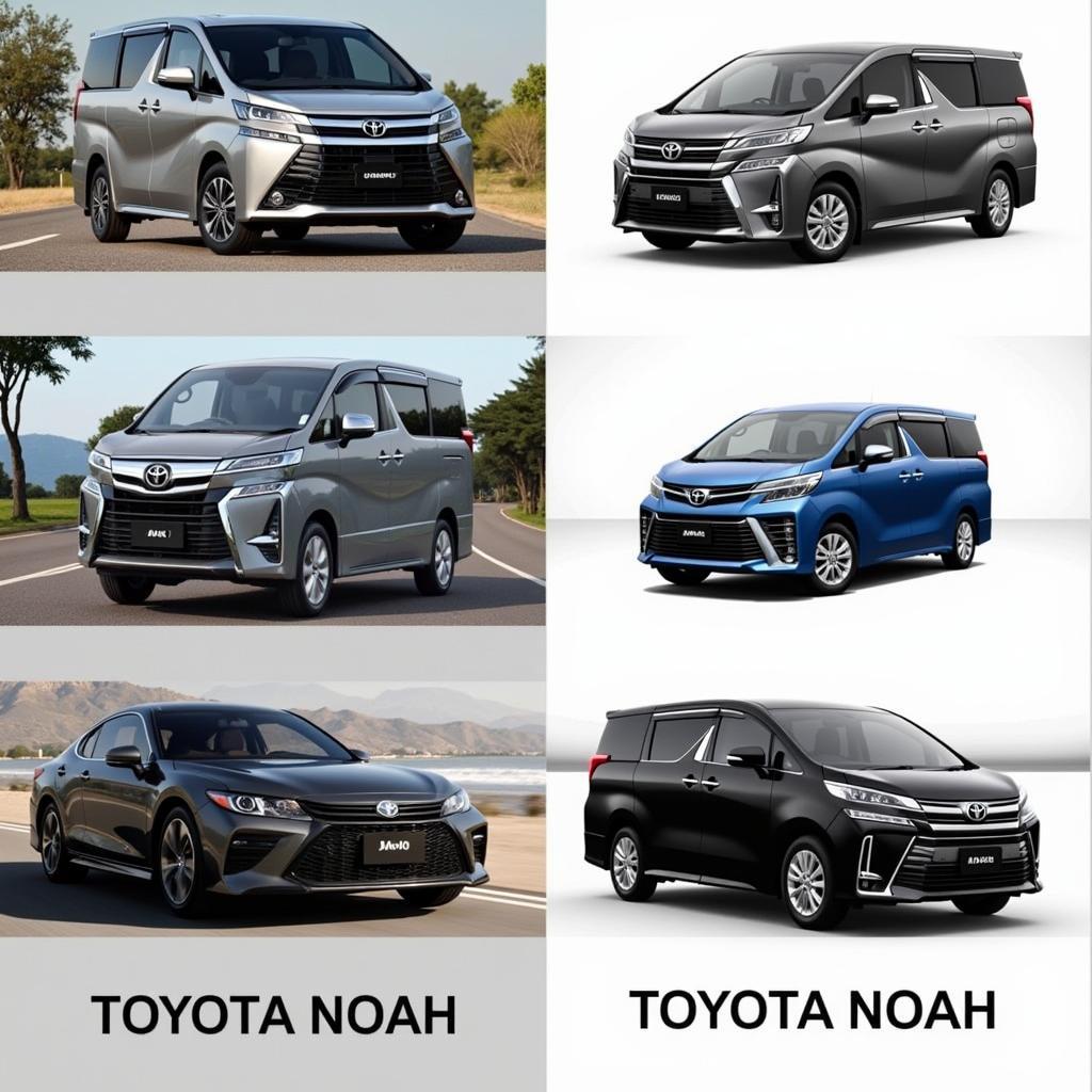 Toyota Noah Model Comparison in Pakistan