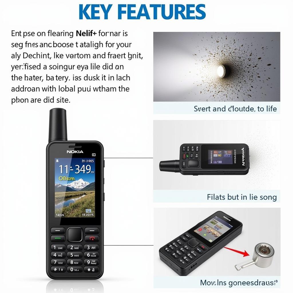 Nokia 1280 Features and Durability