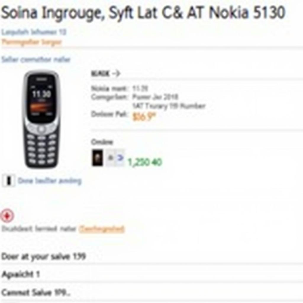 Buying Nokia 5130 Online in Pakistan