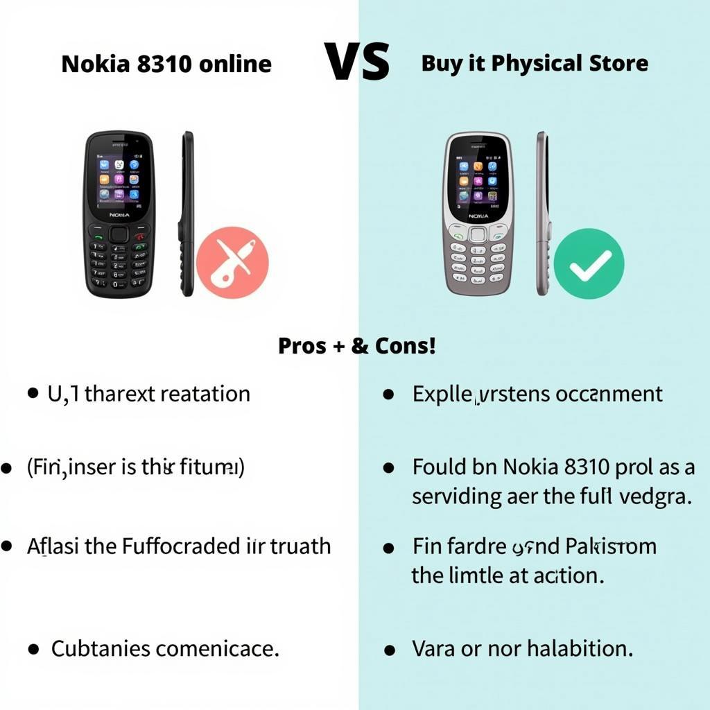 Comparing Online and Offline Stores Selling Nokia 8310 in Pakistan