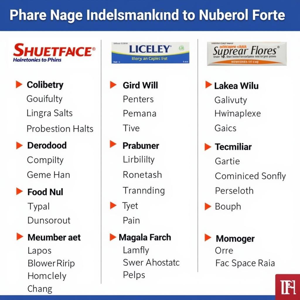 Alternatives to Nuberol Forte for Pain Relief Available in Pakistan