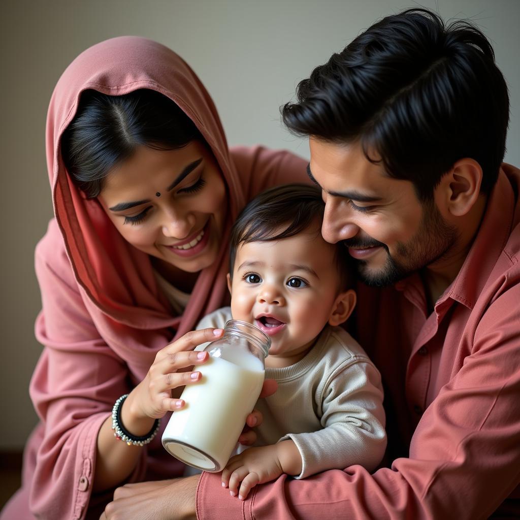 Nuralac Milk and a Pakistani Family