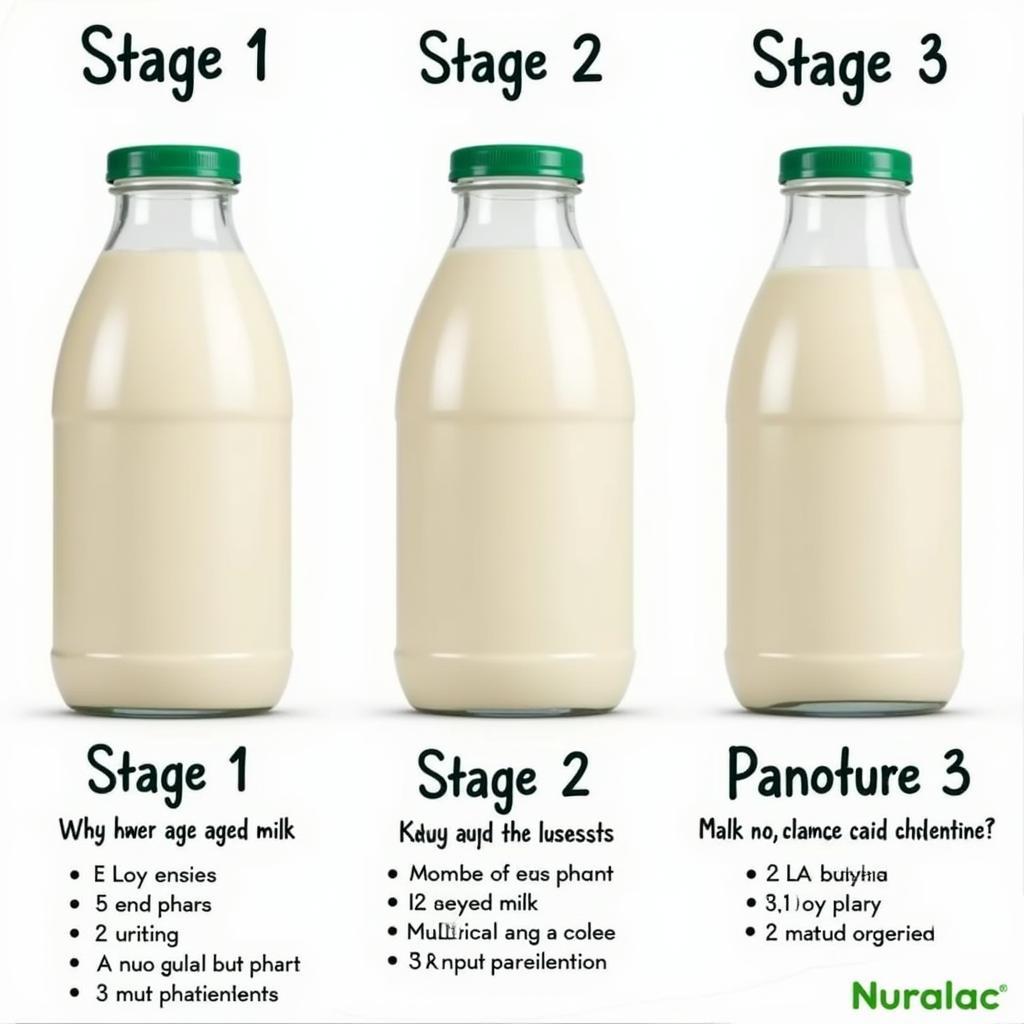 Nuralac Milk Stages in Pakistan