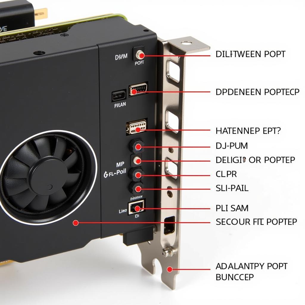 NVIDIA Quadro 600 Ports and Connections