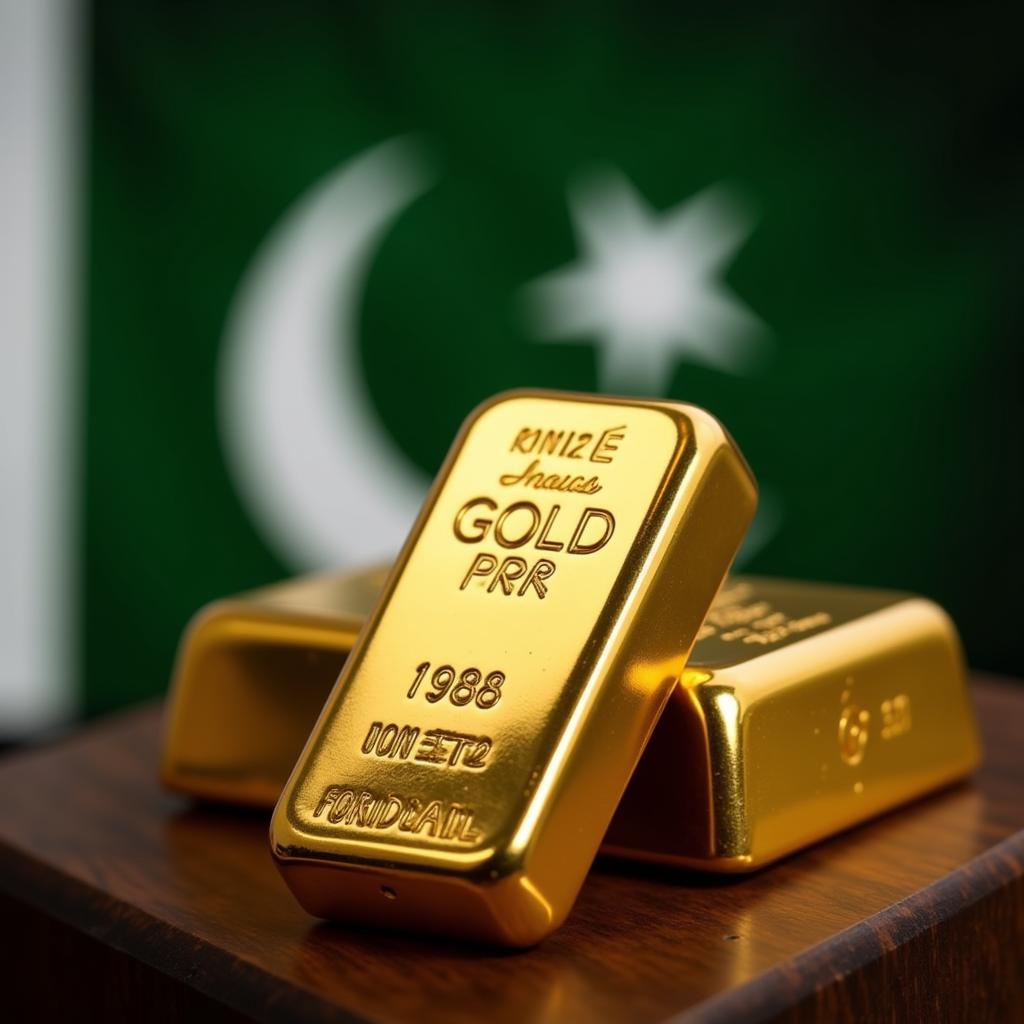 One Ounce Gold Bar in Pakistan