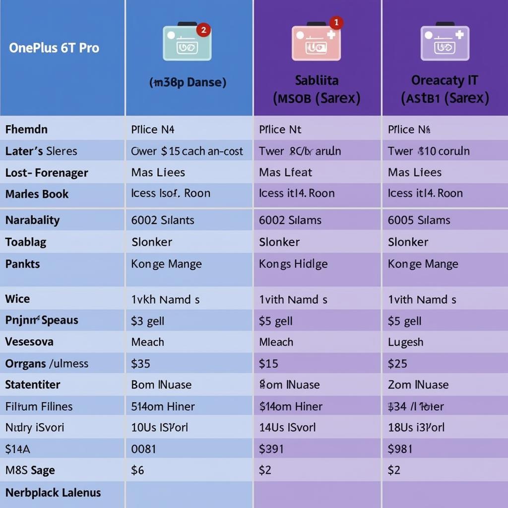 OnePlus 6T Pro Storage Variants