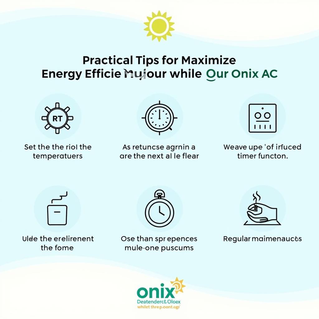 Onix AC Energy Saving Tips