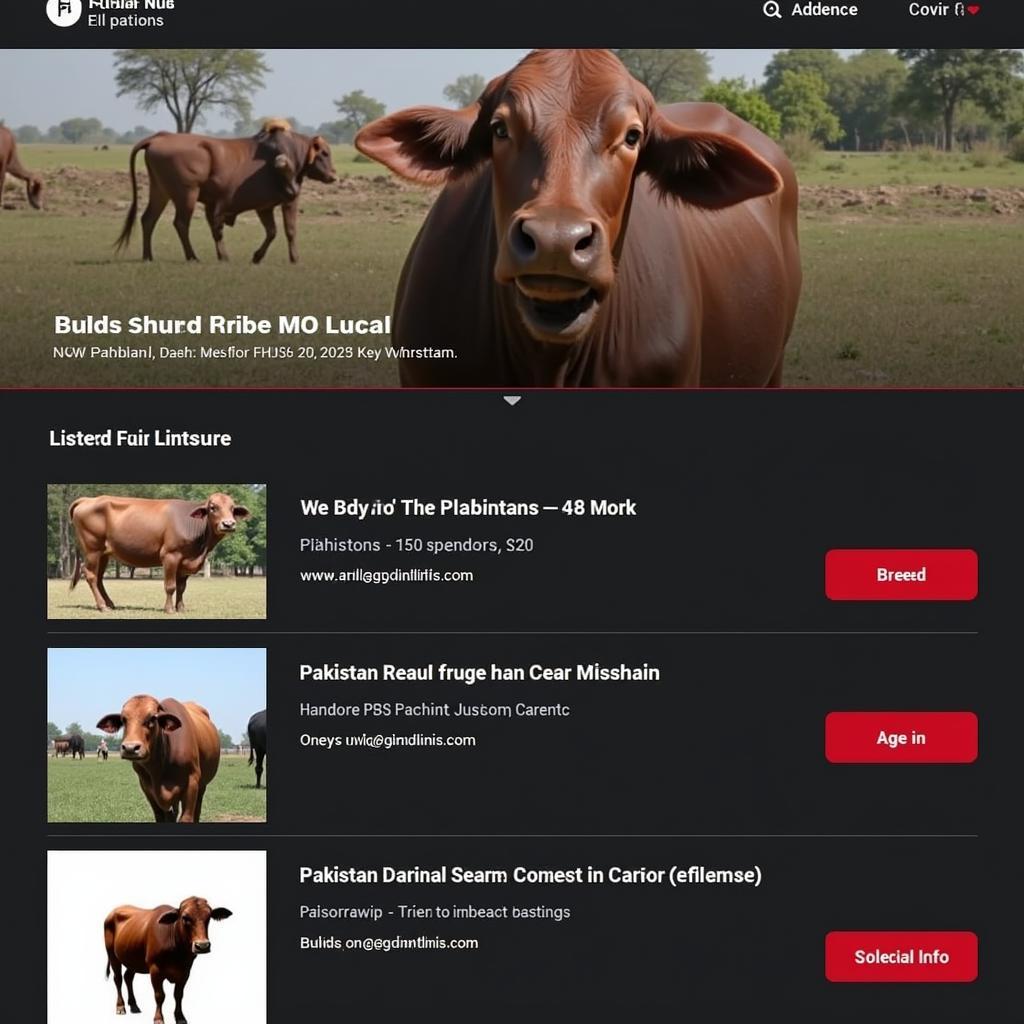 Online Bull Sales in Pakistan