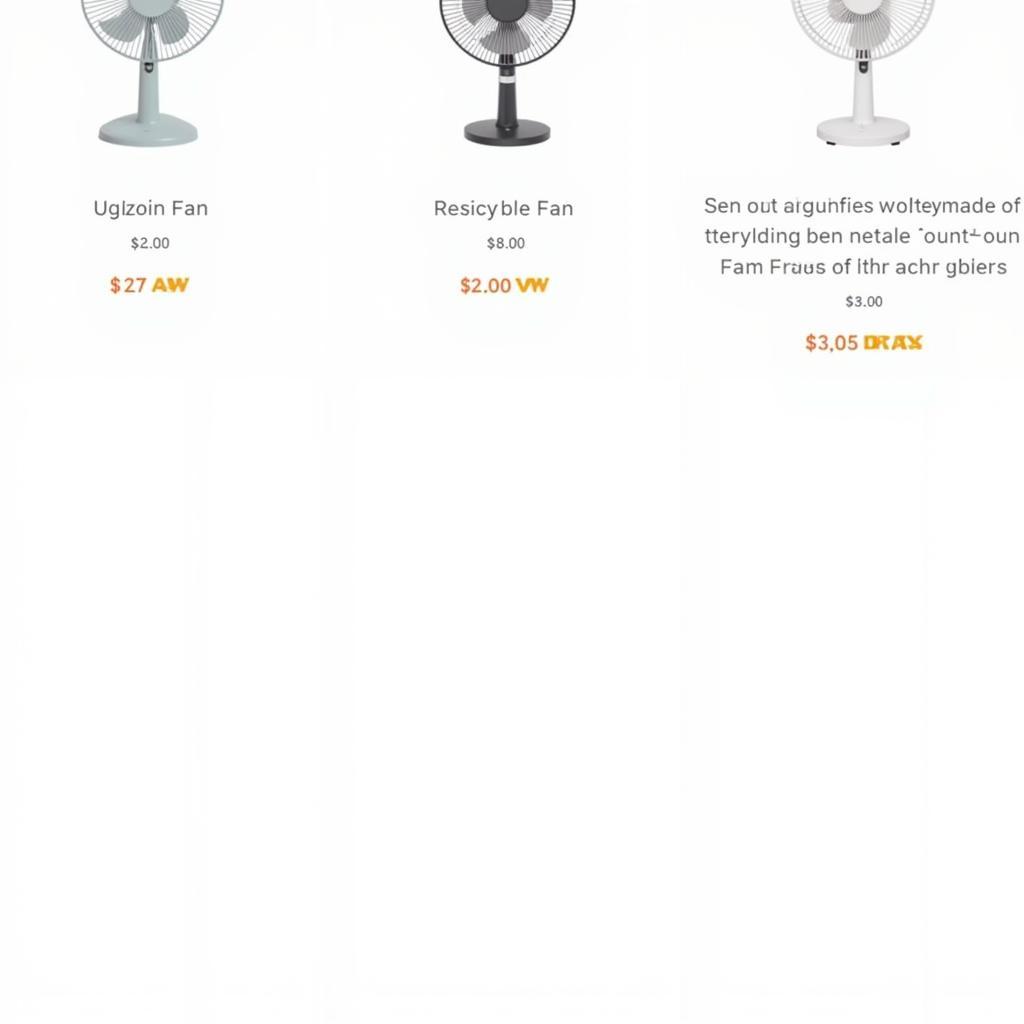 Online Marketplace Rechargeable Fan Deals