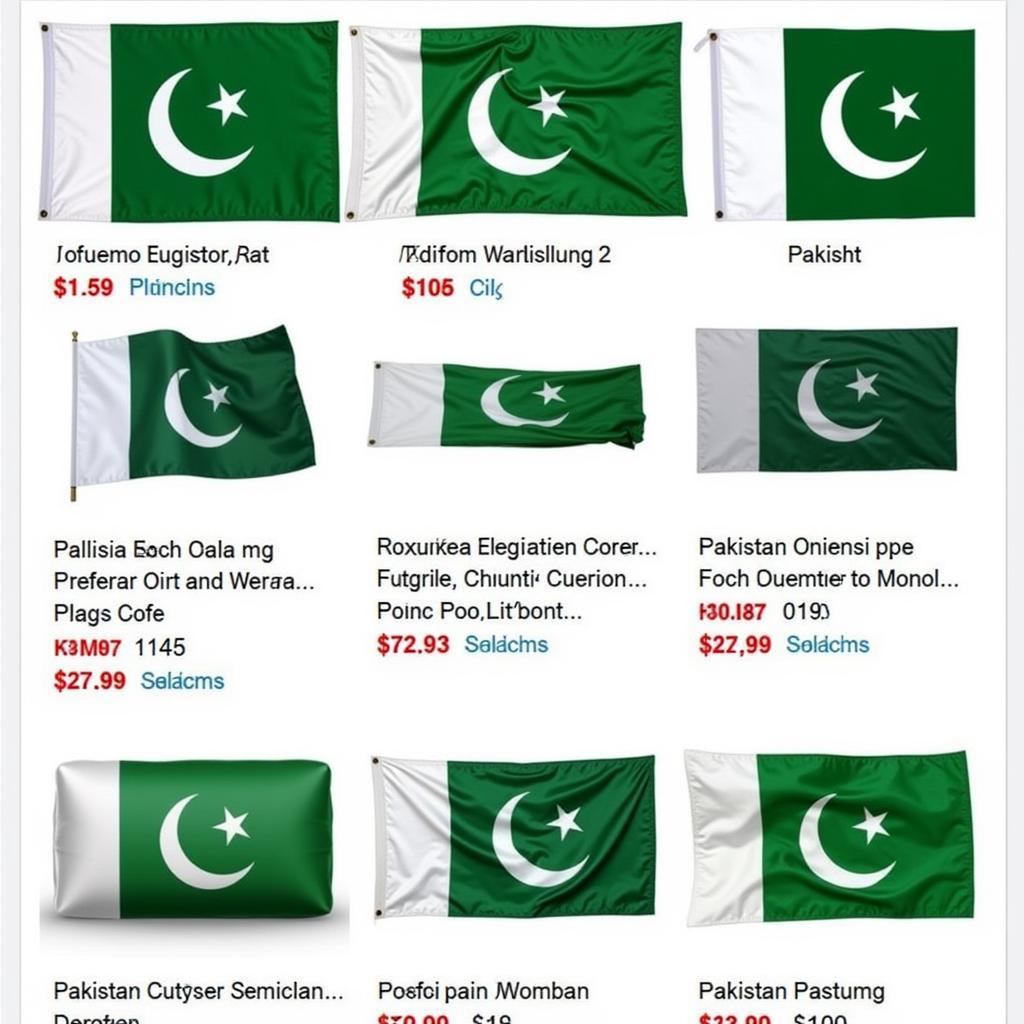 Online Pakistan Flag Retailers