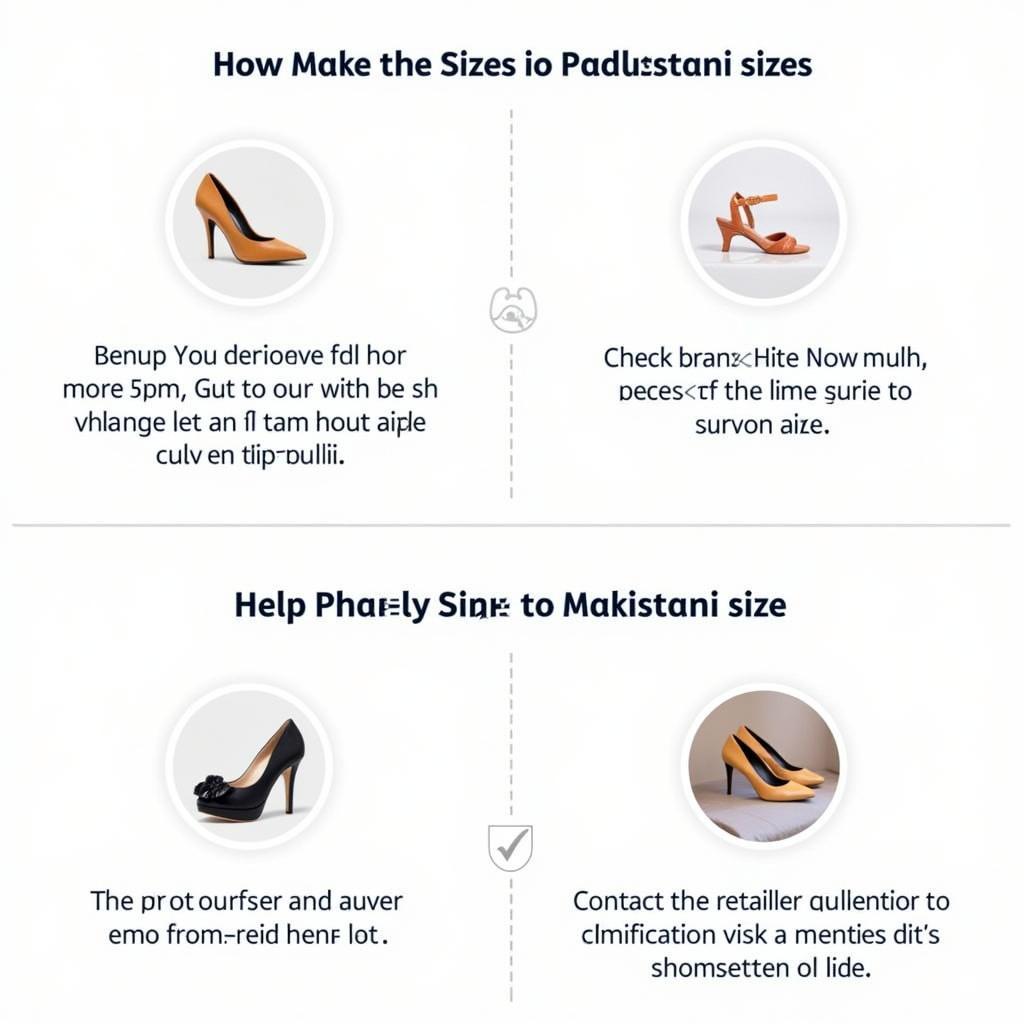 Online Shoe Shopping Tips for EU to Pakistan Conversions