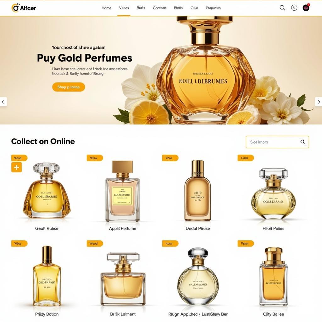 Online Shopping for Gold Perfume in Pakistan