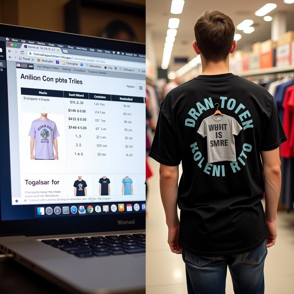 Online vs. Offline 4xxxxl T-Shirt Shopping in Pakistan