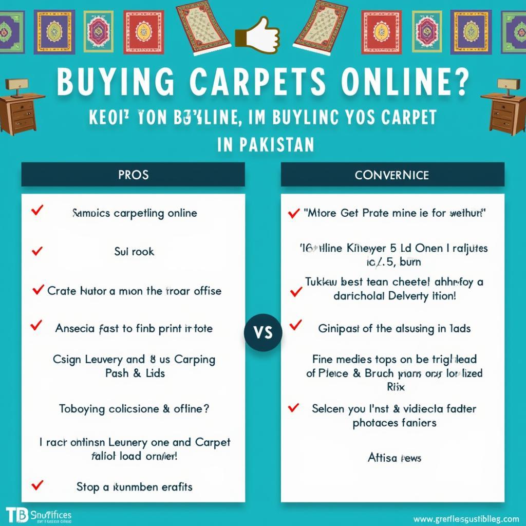 Online vs. Offline Carpet Shopping in Pakistan