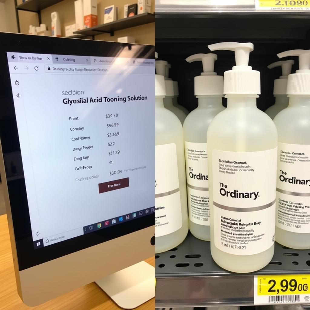 Comparing Online and Offline Prices for The Ordinary Glycolic Acid in Pakistan