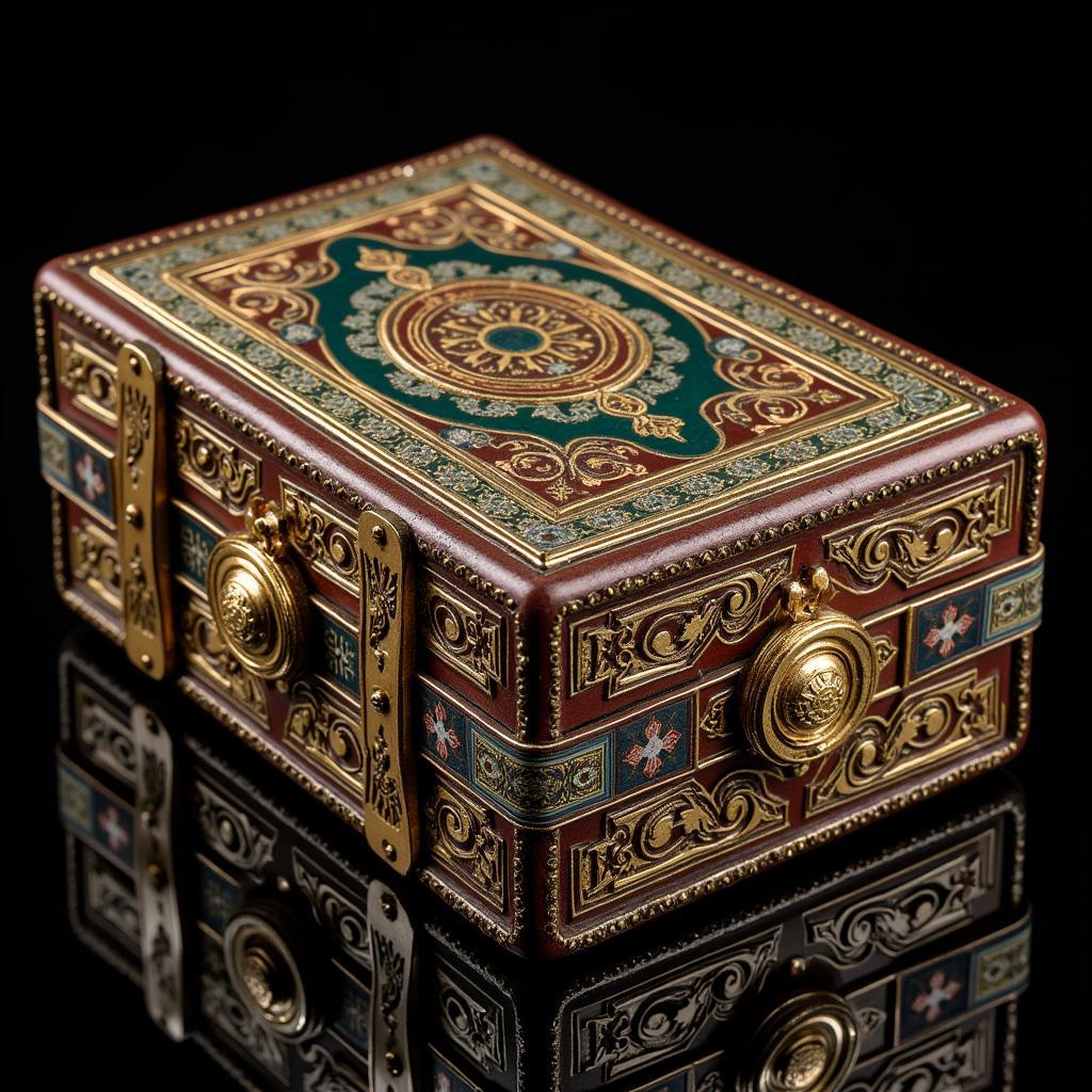 Ornate Quran Box in Pakistan