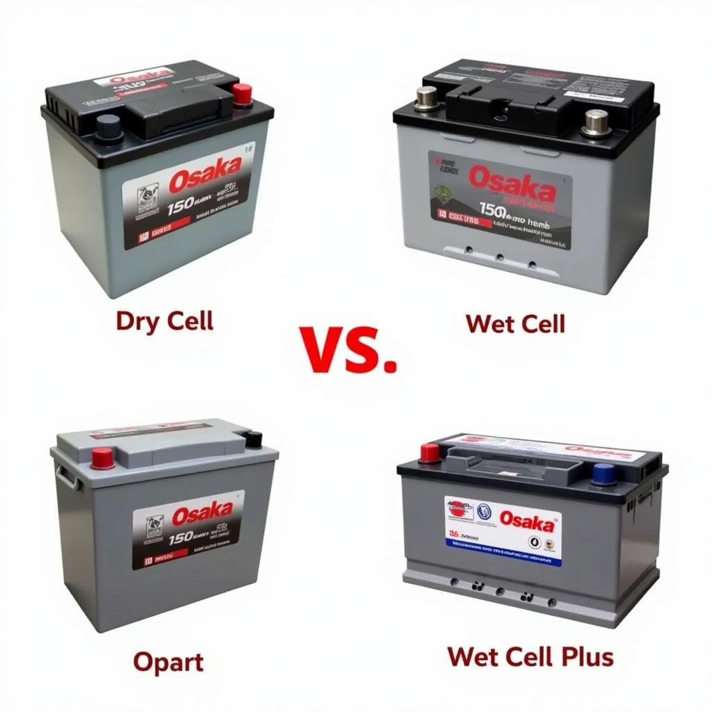 Osaka 150 Amp Battery Types